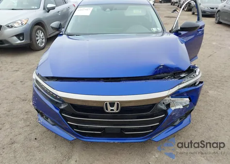 2021 Honda Accord Sport Special Edition из США, поврежденный, VIN 1HGCV1F48MA035644